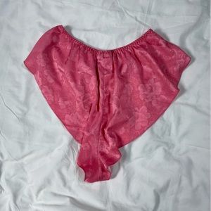 vintage gold label victoria’s secret pink pajama bottoms